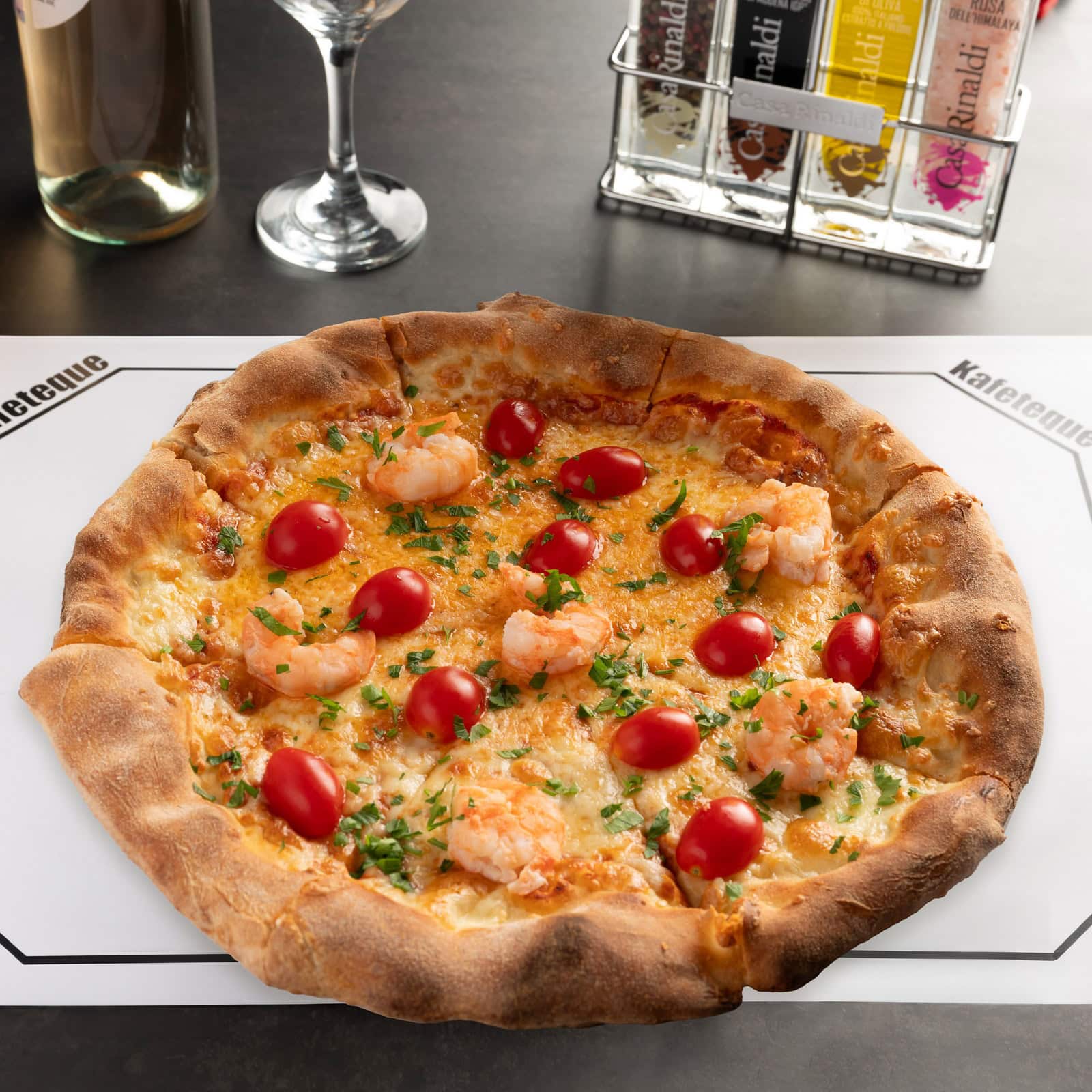 Pizza cu creveți